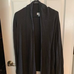 Old Navy Ribber Cardigan in Grey
